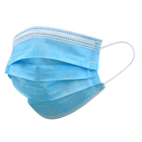 MASCARILLA QUIRURGICA CON LAZO C/50 AZUL