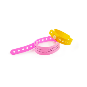 BRAZALETE IDENTIF. PEDIATRICO AZUL CJ 100 UNDS
