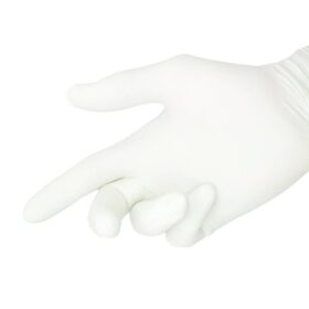 GUANTE EXAMEN C/POLVO LATEX MEDIUM CJ 100 UNDS