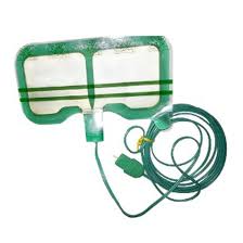 PLACA PARA ELECTROCAUTERIO CON CABLE BI-POLAR ADULTO UNIDAD