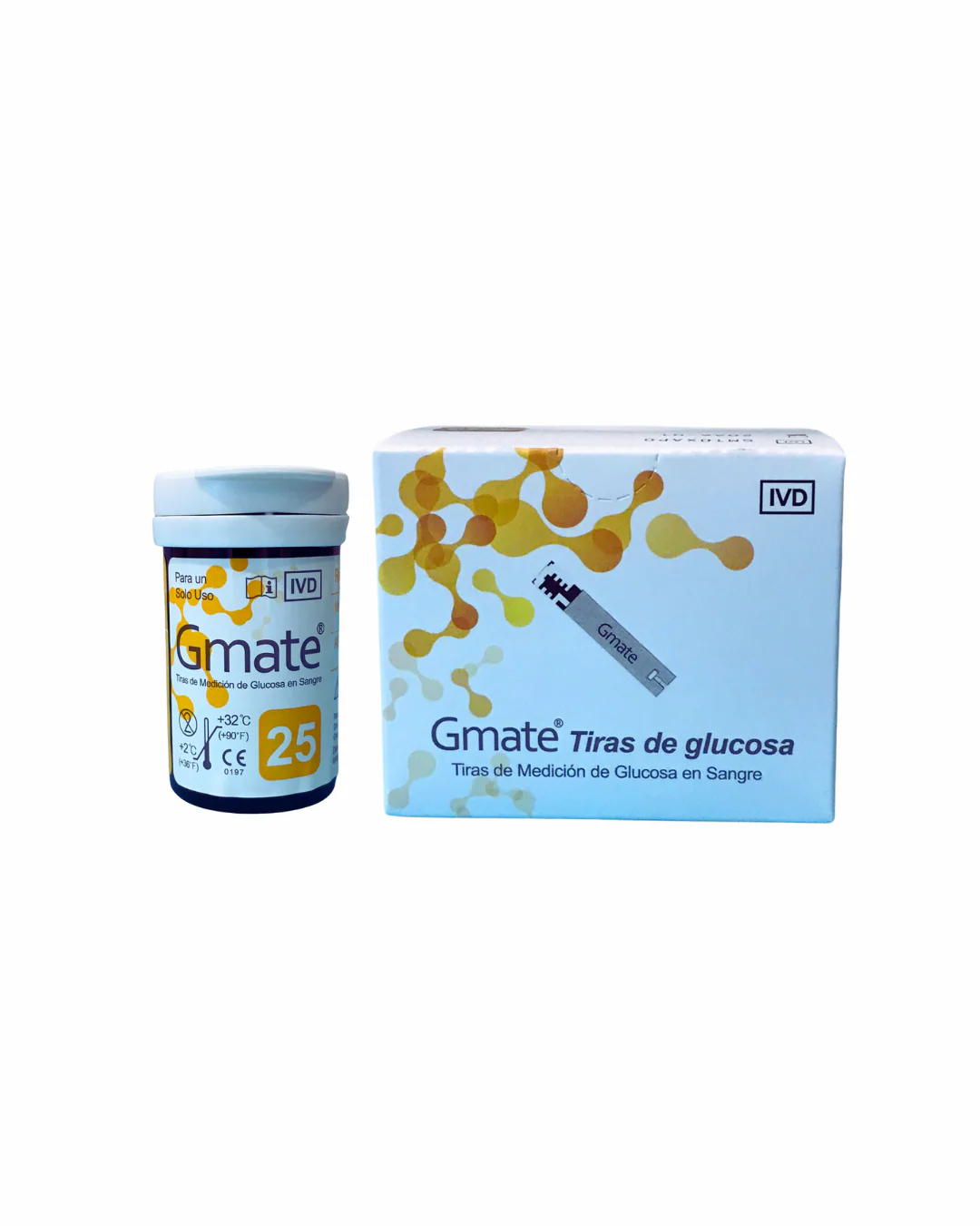 TIRILLAS REACTIVAS GLUCOSA EN SANGRE PARA MEDIDOR CAJA 50 UNDS